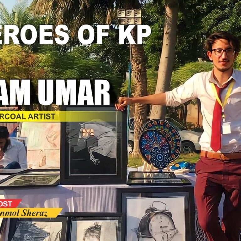 Heroes of KP | Sadam Umar (Aspiring Charcoal Artist)