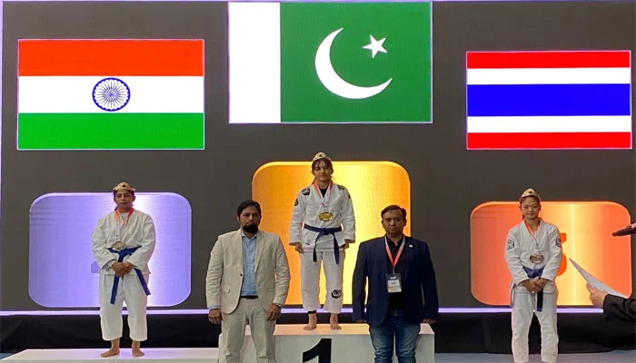 Pakistan's Bano Kusar Strikes Gold at Asian Ju-Jitsu Championship 2025, Defeating Indian Rival