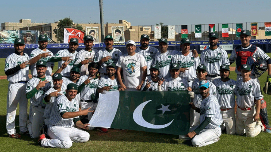 Pakistan Storms into West Asia Baseball Cup Final with Emphatic 14-1 Win Over India