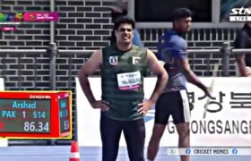 Arshad Nadeem wins Gold at Asian Athletics Championship