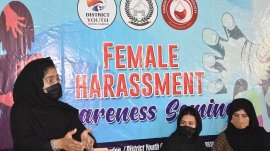 Mardan: Awareness Session on Women's Harassment Held at Sarhad Model School