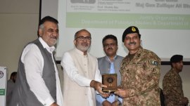 KUST Seminar Lauds Armed Forces for Operation Bunyan Marsoos, Stresses National Unity