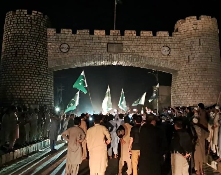 Grand Fireworks at Khyber Gate Celebrate Operation Binyan-ul-Marsoos Victory