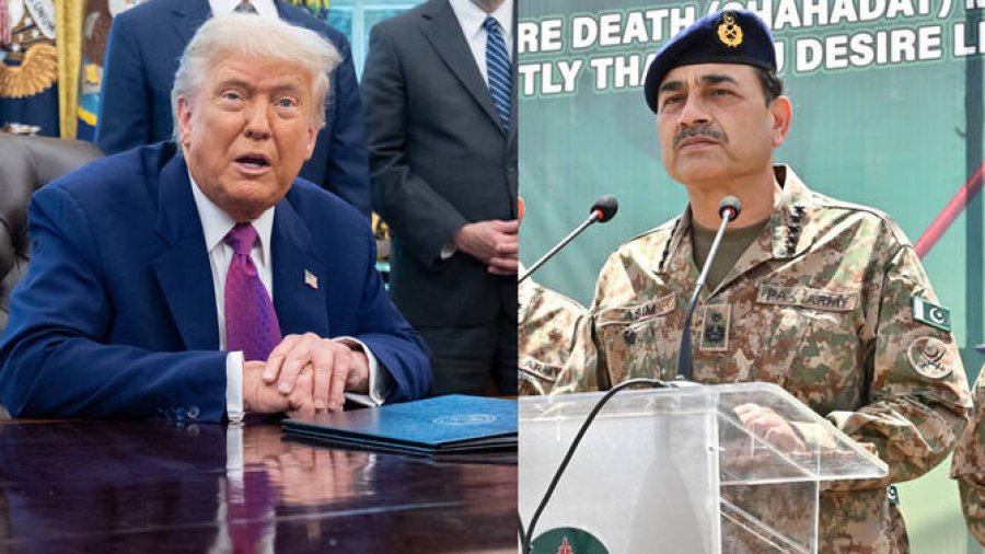 President Trump and Army Chief hold important meeting at the White House