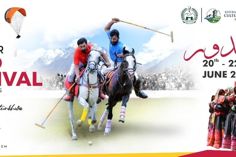 Pakistan's biggest Shandur Polo Festival will be held from June 20. Khyber Pakhtunkhwa Chief Minister Ali Amin Gandapur has fixed the date of Shandur Polo Festival. Advisor to Tourism Zahid Chanzeb has directed to finalize all preparations for Shandur Polo Festival. Shandur Polo Festival will be held in Upper Chitral from June 20 to June 22, 2025. All preparations for Shandur Polo Festival will be finalized. All possible facilities will be provided to the tourists coming to the festival. Shandur Polo Festival will be successfully organized and awareness campaign will be launched from now. Teams from Chitral Lower and Chitral Upper will compete with teams from Gilgit-Baltistan in the festival. Shandur Polo Festival will be organized in collaboration with Pakistan Army, Khyber Pakhtunkhwa Tourism Authority, District Administration Chitral Lower and Upper, Police and Chitral Scouts.