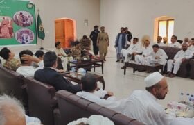 Bannu Jirga with Commissioner and Army