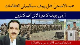 Adequate security arrangements and visits by important personalities on the occasion of Eid