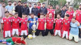 Mardan Hosts First Shuhada Police Sports Competition