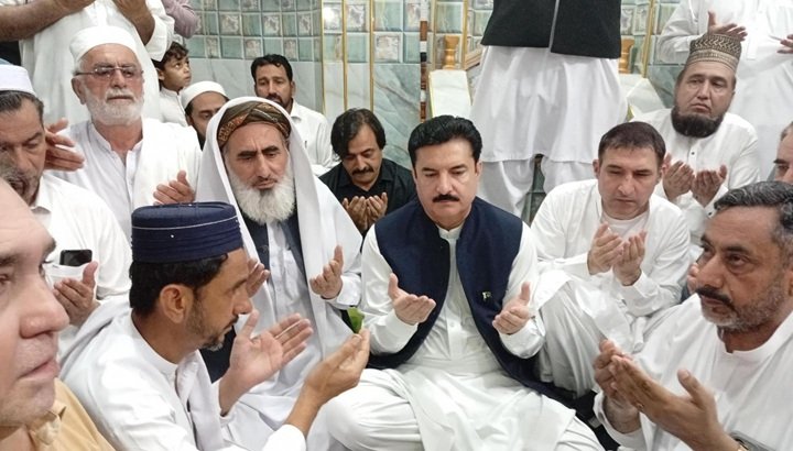 Headline: KP Governor Visits Grieving Family of Swat Tragedy Victims in Mardan