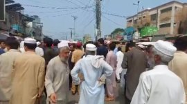 Rickshaw Drivers Protest in Charsadda Against "Cruel" Road Tax