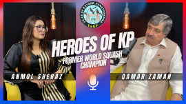 Youtube Thumbnail Heroes of kp Qamar Zaman