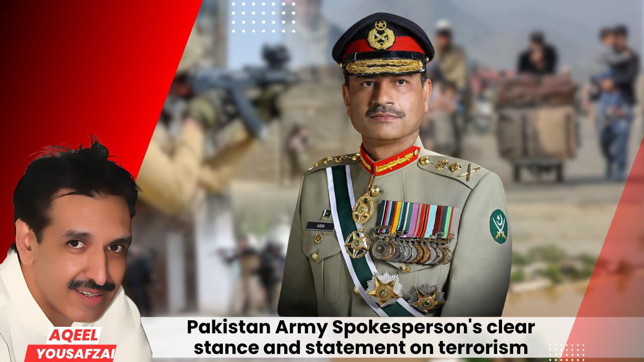 Pakistan Army Spokesperson's clear stance and statement on terrorism ...