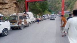 Traffic influx in Galiyat Harnow