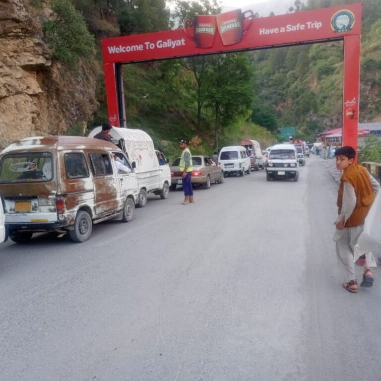 Traffic influx in Galiyat Harnow