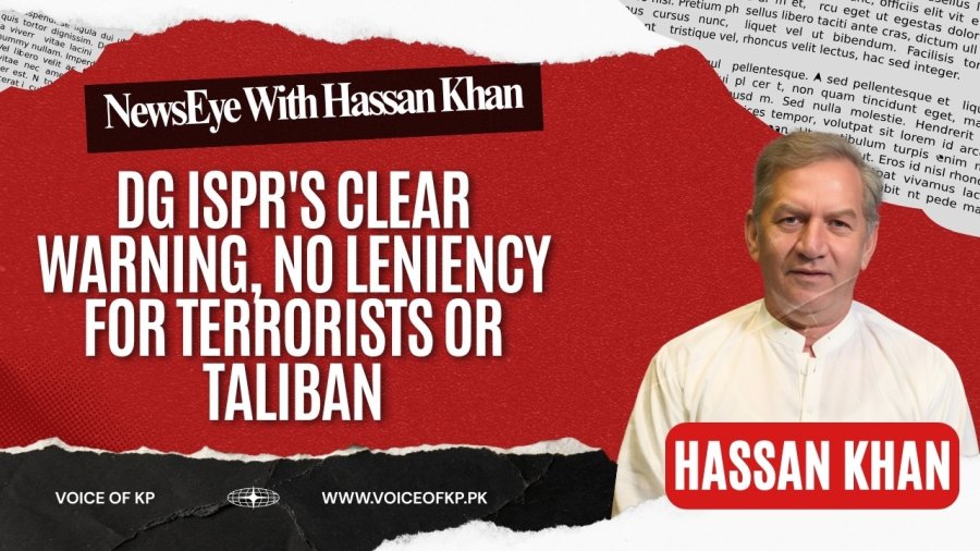 DG ISPR’s Clear Warning: No Leniency for Terrorists or Taliban
