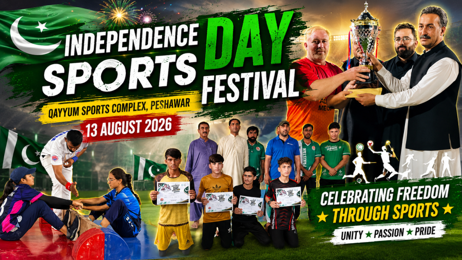 Azadi Sports Festival Qayyum Sports Complex Peshawar