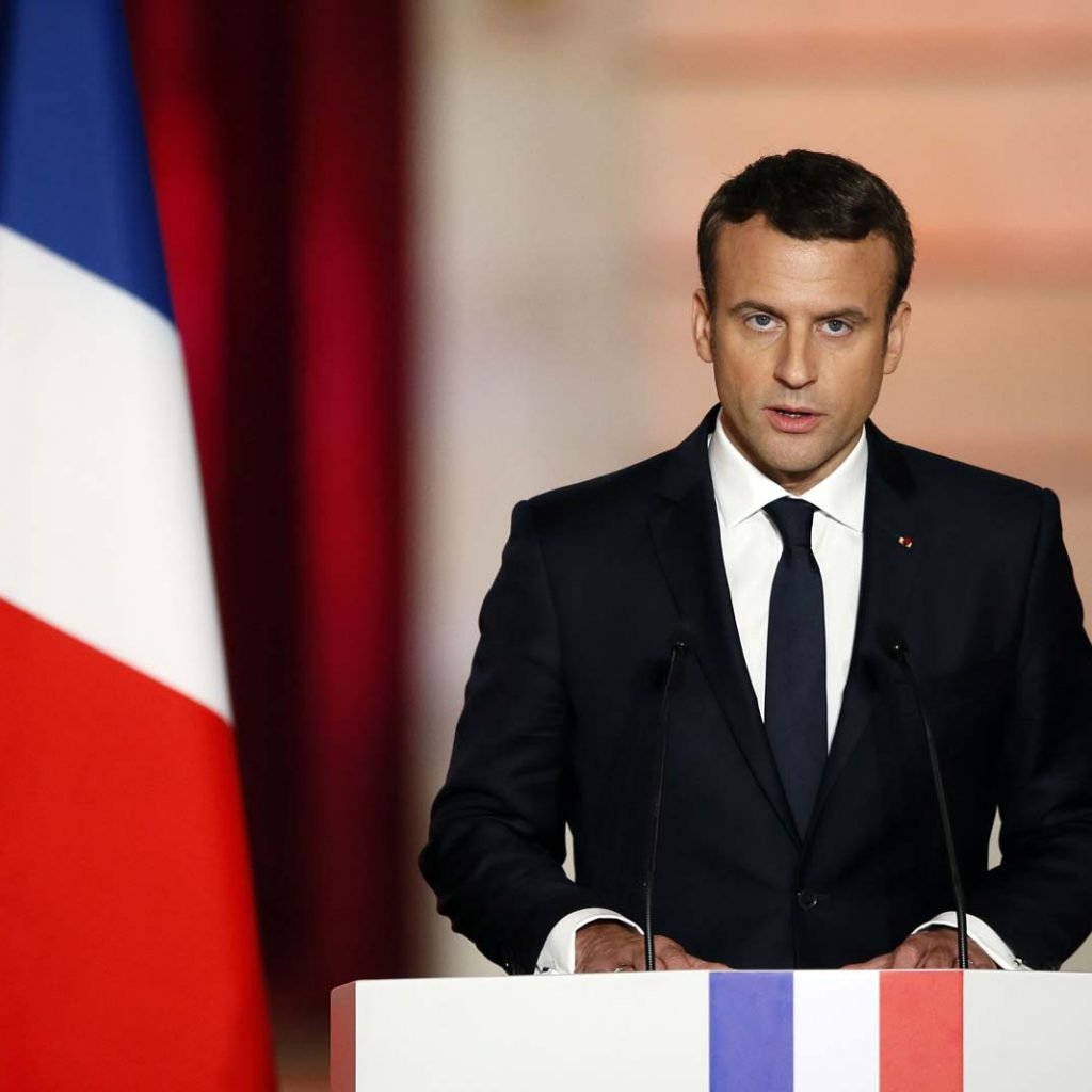 france president statement on covid vaccination