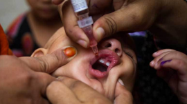 The anti-polio campaign has started in the entire province from today