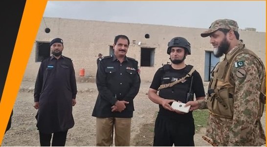 GOC MAJOR GENERAL NAEEM AKHTAR at jirga