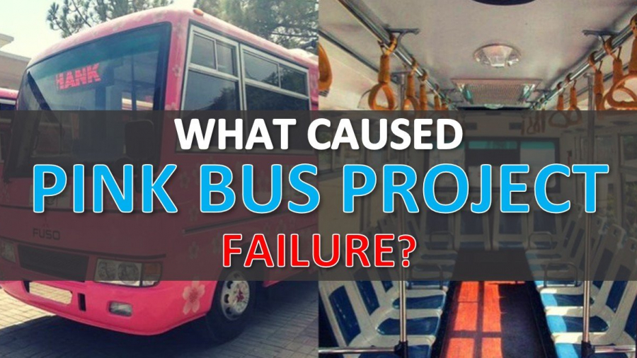Pink Bus Project failure and causes of the KP government