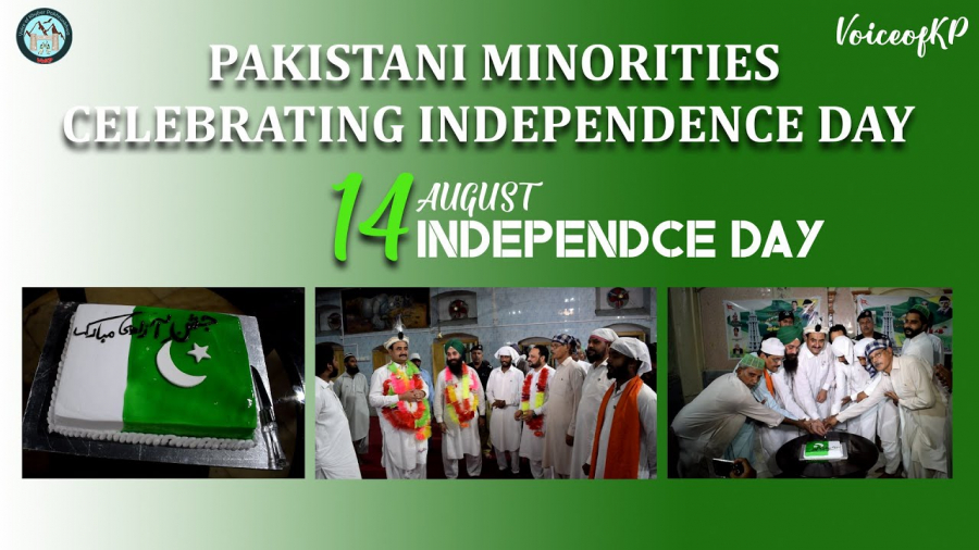 Pakistani Minorities celebrating Independence day