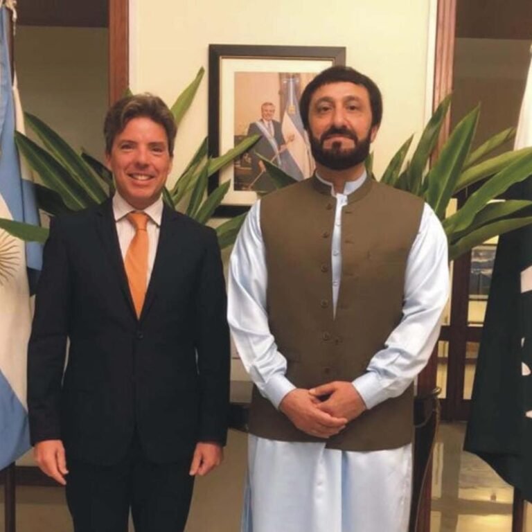 Pakistan football team visit to Argentine