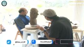 Arbab Hashim artist and sculptures of KPK