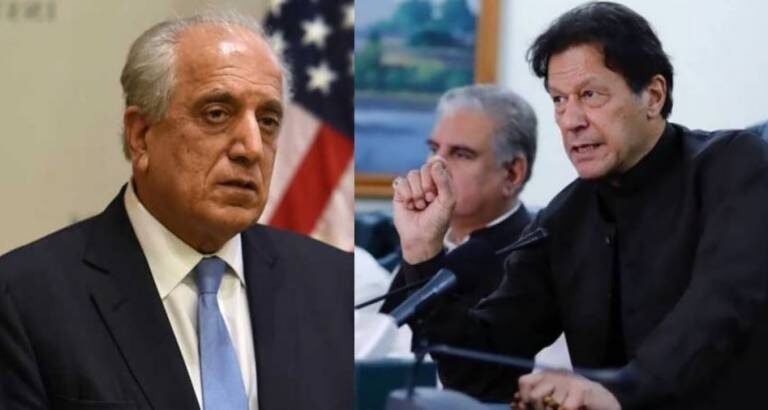 imran khan and zalmi khalilzad