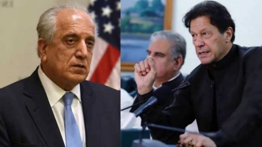 imran khan and zalmi khalilzad