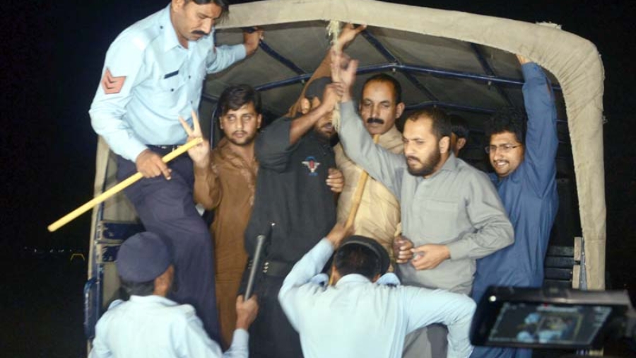 PTI workers arrested