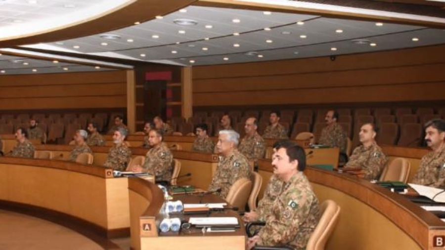 army chief Gen Asim Munir CCC at GHQ 2023