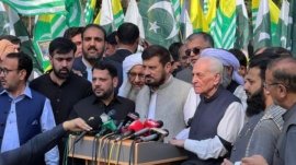 Khyber Pakhtunkhwa Governor: Harat robbed the rights of Kashmiri people