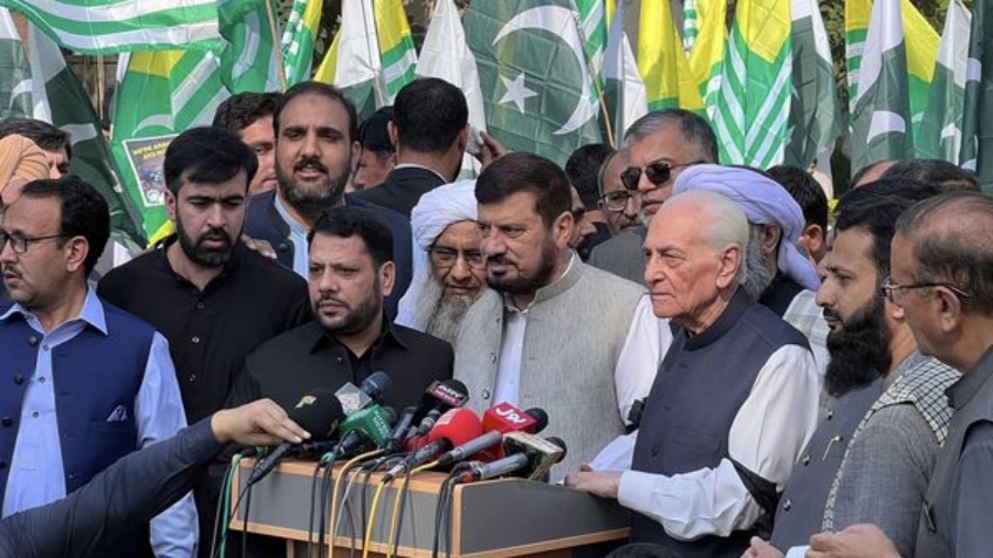 Khyber Pakhtunkhwa Governor: Harat robbed the rights of Kashmiri people