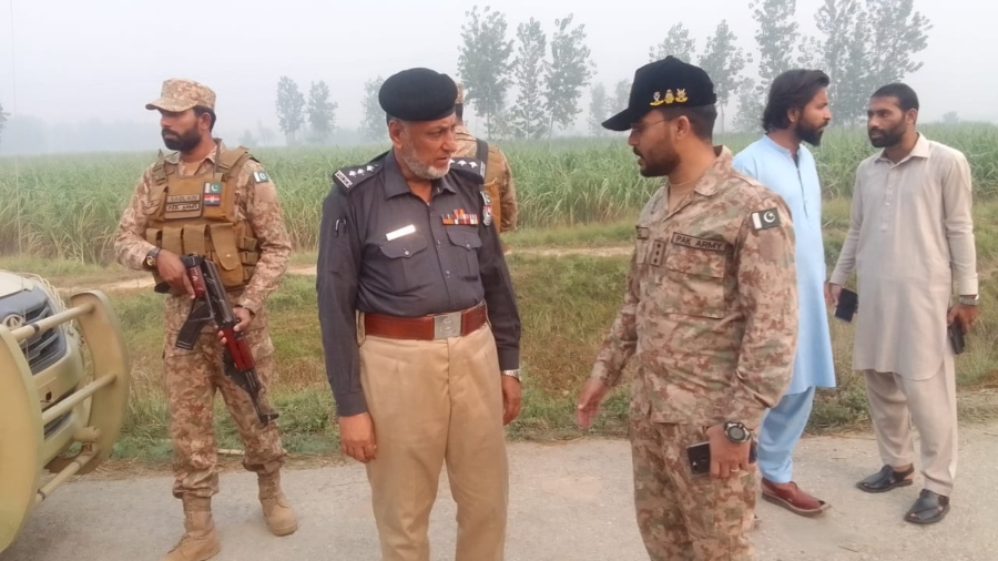 Joint search and strike operation of Police Station Sardheri and Pak Army