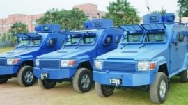 Modern B-7 protection level armoured vehicles handed over to merged district police