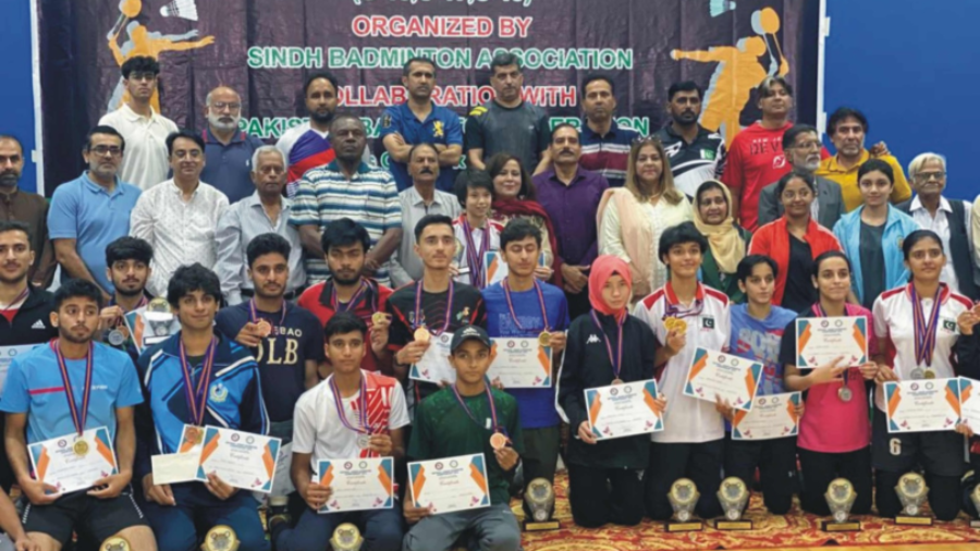 National Junior Badminton Championship Under-15 title was won by Najamul Thaqib of Khyber Pakhtunkhwa