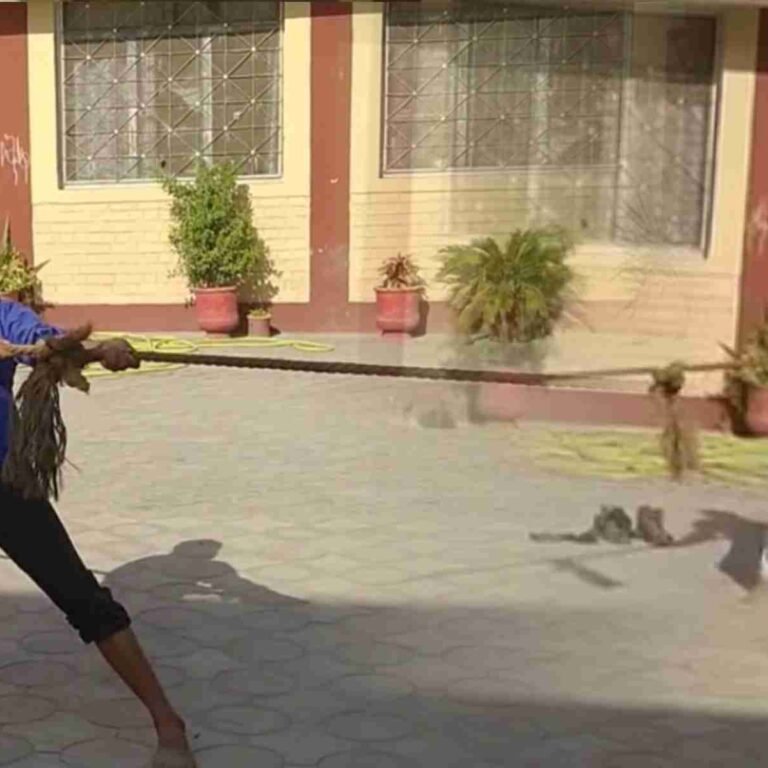 Higher Secondary School Saqib Ghani Shaheed Tug of War Competition has ended