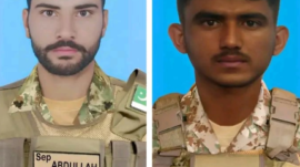 During the operation in Mir Ali district, North Waziristan, 2 soldiers were martyred