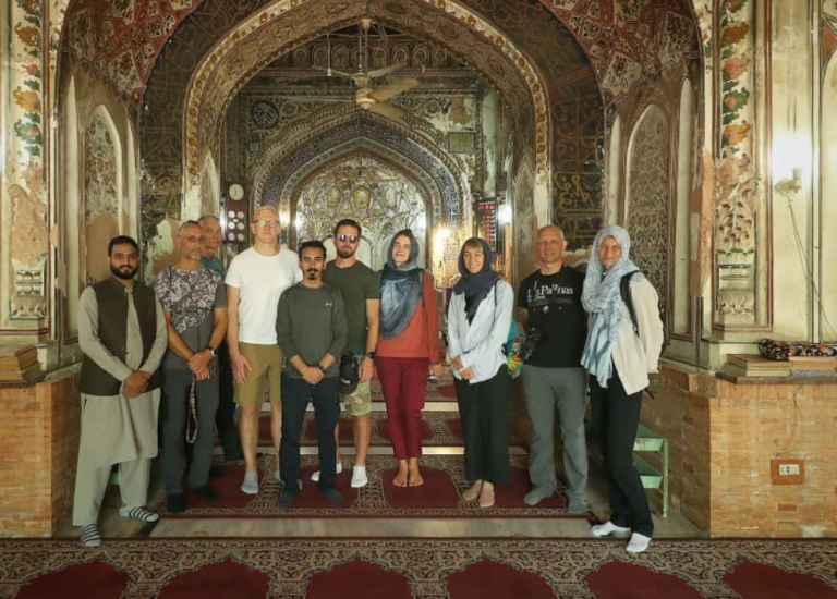 Khyber Pakhtunkhwa Culture and Tourism Authority organized a visit to Peshawar for poland tourists