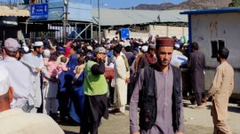 afghan repatriation landi kotal entry campt