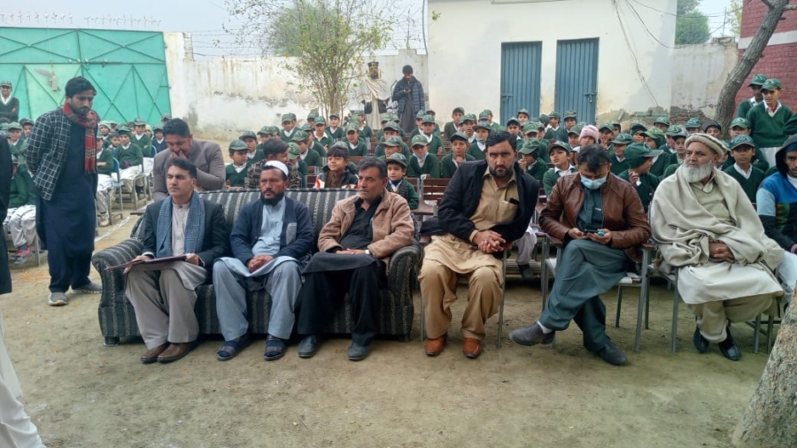 Ceremony held in honour of meritorious students of Gogovernment Primary School Haji Rustam Korika