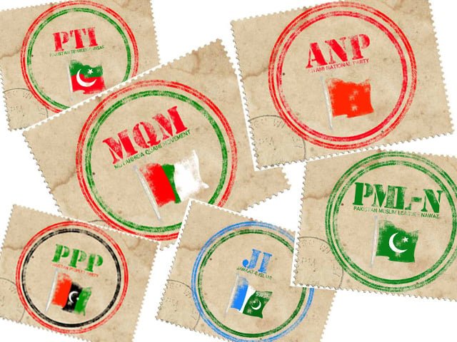 registered political parties in pakistan