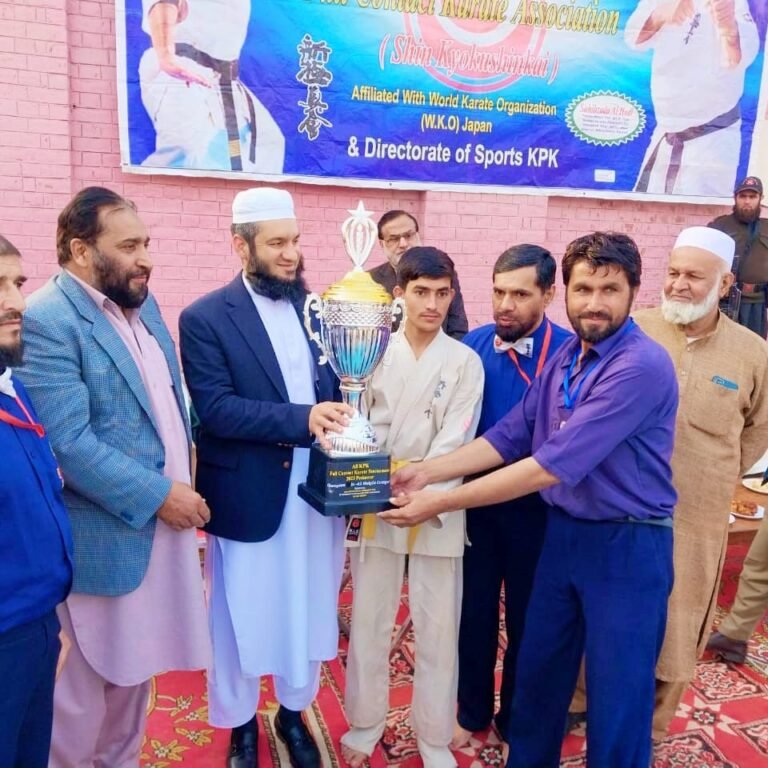 All Khyber Pakhtunkhwa Full Contact Karate Champion Trophy Competition Concluded