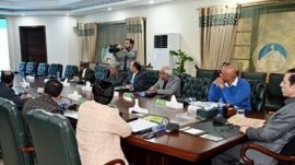 Meeting on air pollution presided over by the caretaker Chief Minister of Khyber Pakhtunkhwa