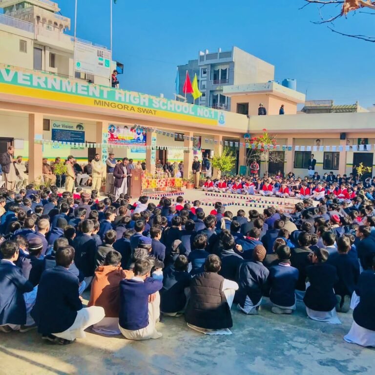 Conducting seminars on drug prevention and awareness in Swat