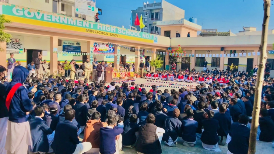 Conducting seminars on drug prevention and awareness in Swat