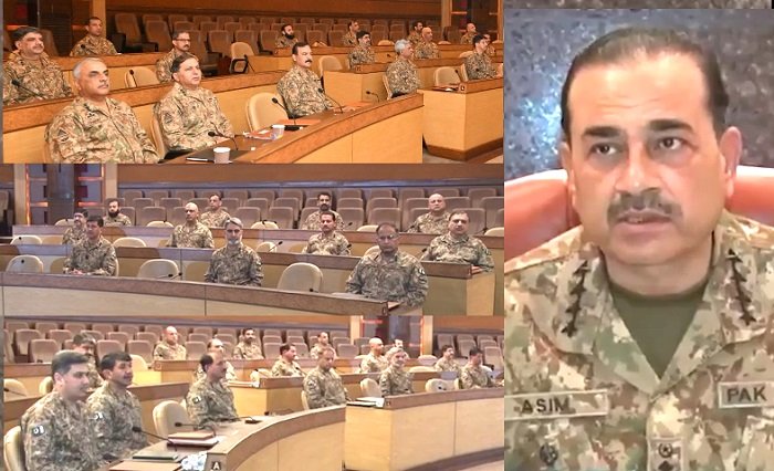 Important decisions at the Corps Commanders' Conference
