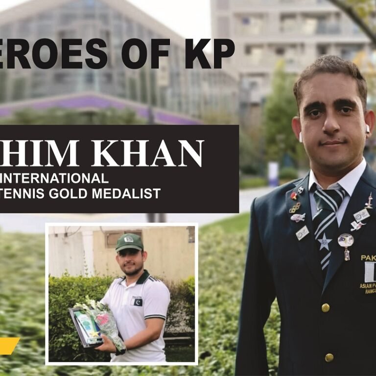 Ibrahim Khan (International Table Tennis Gold Medalist)