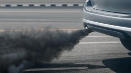 Air,Pollution,Crisis,In,City,From,Diesel,Vehicle,Exhaust,Pipe
