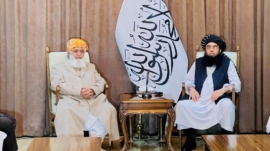 Maulana Fazlur Rahman met with Taliban officials, discussed economic and security issues